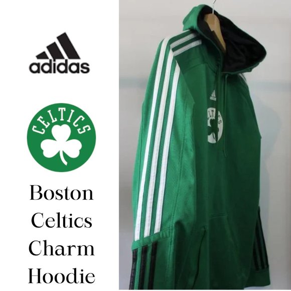 Adidas Boston Celtics Charm Hoodie - Picture 1 of 4